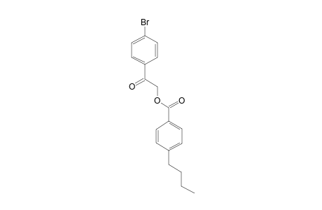 2-(4-Bromophenyl)-2-oxoethyl 4-butylbenzoate