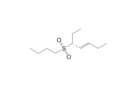 (-)-(R,E)-5-(n-Butylsulfonyl)hept-3-ene
