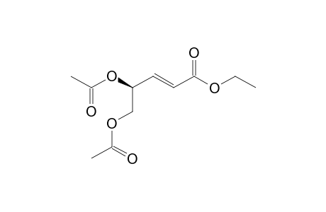 ETHYL-(E,S)-4,5-DIACETOXY-2-PENTENOATE