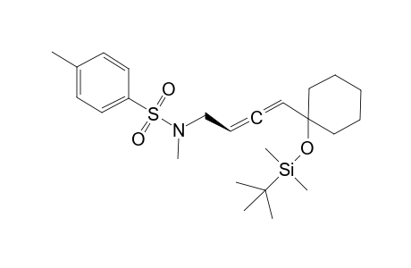 (S) N-(4-(1-((tert-Butyldimethylsilyl)oxy)cyclohexyl)buta-2,3-dien-1-yl)-N,4-dimethylbenzenesulfonamide