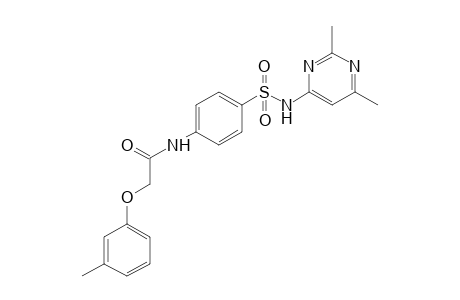 N-[4-(2,6-dimethyl-pyrimidin-4-ylsulfamoyl)-phenyl]-2-m-tolyloxy-acetamide