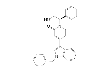 N-(2'-hydroxy-1'-phenylethyl)-4-(1''-benzyl-3''-indolyl)-.delta(3).-piperidein-2-one