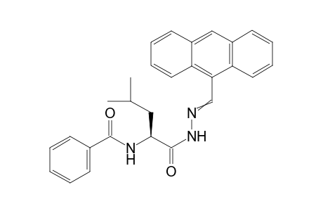 (S)-N'-(anthracene-10-ylmethylene)-2-benzamido-4-methylpentanehydrazide