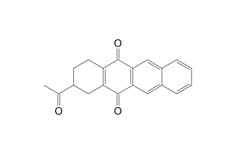 2-Acetyl-1,2,3,4-tetrahydro-5,12-naphthacenedione