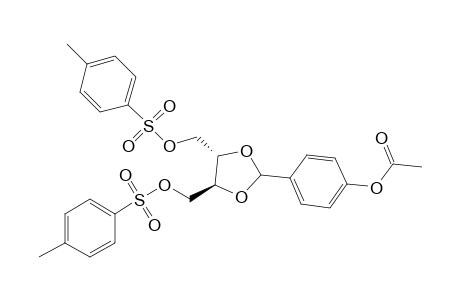 (S,S)-2-(4'-Acetyloxyphenyl)-4,5-bis(p-toluenesulfonyloxymethyl)-1,3-dioxolane