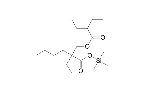 Hexanoic acid, 2-ethyl-2-[(2-ethyl-1-oxobutoxy)methyl]-, trimethylsilyl ester