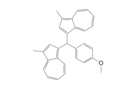 1-[(4-methoxyphenyl)(3-methyl-1-azulenyl)methyl]-3-methylazulene