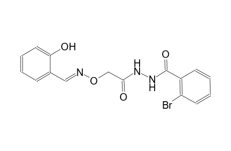 N'-(2-bromobenzoyl)-2-({[(E)-(2-hydroxyphenyl)methylidene]amino}oxy)acetohydrazide
