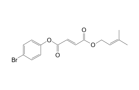 Fumaric acid, 4-bromophenyl 3-methylbut-2-en-1-yl ester