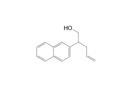 2-(2-naphthalenyl)-4-penten-1-ol