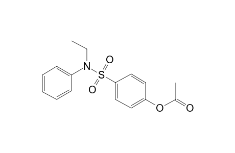 N-Ethyl-4-hydroxy-N-phenylbenzenesulfonamide, ac derivative