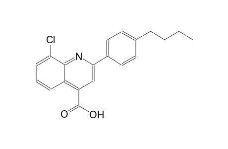 2-(4-butylphenyl)-8-chloro-4-quinolinecarboxylic acid