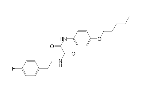 ethanediamide, N~1~-[2-(4-fluorophenyl)ethyl]-N~2~-[4-(pentyloxy)phenyl]-