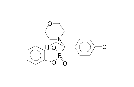 2-OXO-2-[1-(PARA-CHLOROPHENYL)-1-MORPHOLINOETHYL]-4,5-BENZO-1,3,2-DIOXAPHOSPHOLANE
