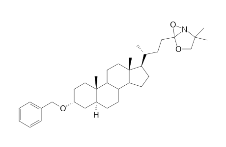 5'-(3.alpha.-Benzyloxy-24-norcholan-23-yl)-1'-aza-4',6'-dioxabicyclo[3.1.0]hexane