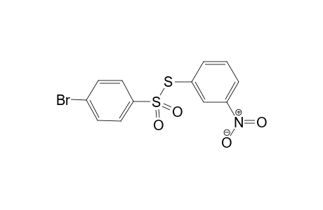 S-(3-nitrophenyl) 4-bromobenzenesulfonothioate