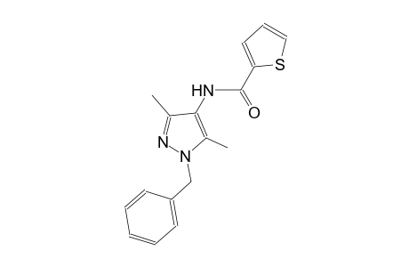 N-(1-benzyl-3,5-dimethyl-1H-pyrazol-4-yl)-2-thiophenecarboxamide
