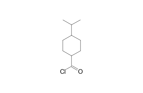 Cyclohexanecarbonyl chloride, 4-(1-methylethyl)-