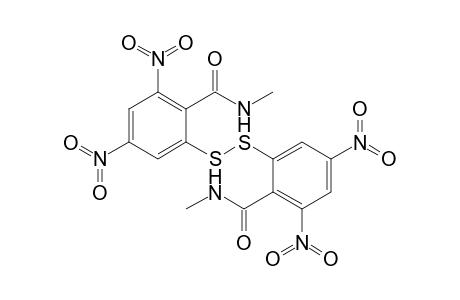 S,S'-Bis[2-(methylaminocarbonyl)-3,5-dinitrophen-1-yl]disulfide