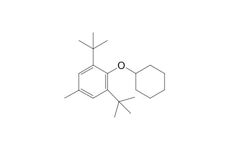 1,3-di-tert-butyl-2-(cyclohexyloxy)-5-methylbenzene