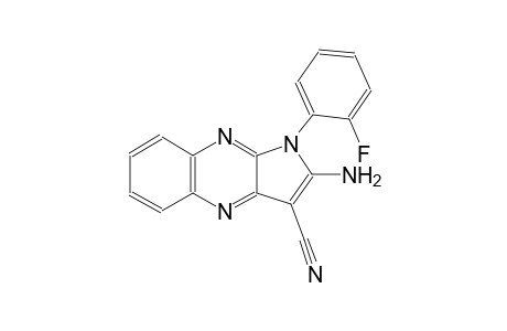 2-amino-1-(2-fluorophenyl)-1H-pyrrolo[2,3-b]quinoxaline-3-carbonitrile
