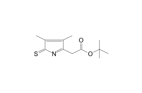 (3,4-Dimethyl-5-thioxo-1,5-dihydropyrrol-2-ylidene)-acetic acid, t-butyl ester