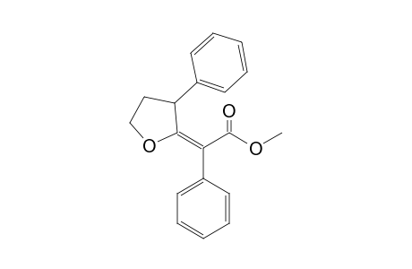 (2E)-2-phenyl-2-(3-phenyl-2-oxolanylidene)acetic acid methyl ester
