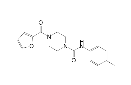 1-piperazinecarboxamide, 4-(2-furanylcarbonyl)-N-(4-methylphenyl)-