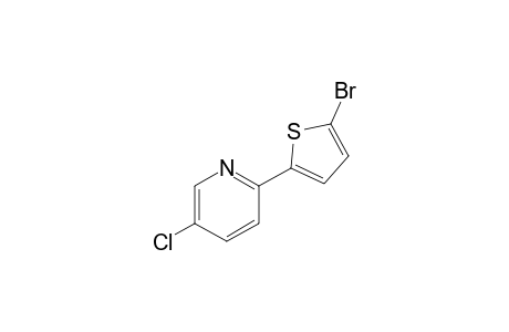2-(5-Bromothiophen-2-yl)-5-chloropyridine