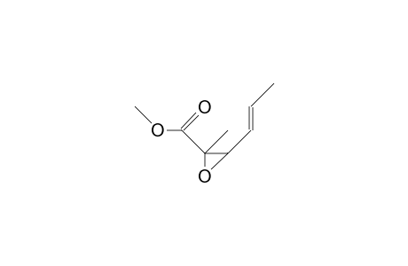 OXIRANECARBOXYLIC ACID, 2-METHYL-3-(1-PROPENYL)-METHYL ESTER