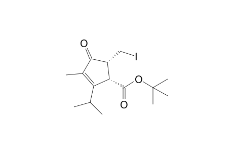 4-tert-Butyloxycarbonyl-5-iodomethyl-3-isopropyl-2-methyl-2-cyclopentenone