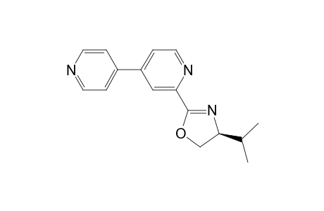 (-)-2-[4-(S)-Isopropyloxazolin-2-yl]-4,4'-bipyridine