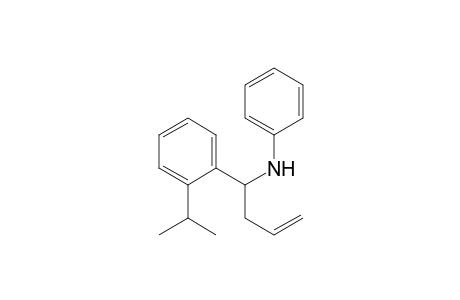 N-[1-(isopropylphenyl)but-3-enyl]aniline