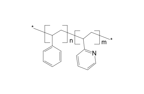 Styrene-vinyl-2-pyridine block copolymer