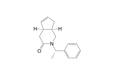 (1R,6S,1'S)-3-(1'-Phenylethyl)-3-azabicyclo[4.3.0]non-7-en-4-one