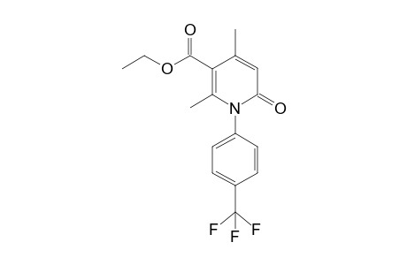 N-(4'-trifluoromethylphenyl)-5-carbethoxy-4,6-dimethyl-1,2-dihydropyrid-2-one