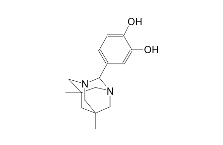 4-(5,7-dimethyl-1,3-diazatricyclo[3.3.1.1~3,7~]dec-2-yl)-1,2-benzenediol