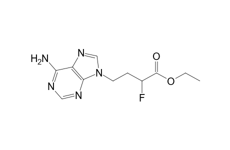 4-(6-aminopurin-9-yl)-2-fluorobutanoic acid ethyl ester