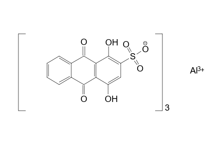 Quinizarin-2-sulfonic acid, al-salt