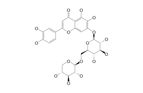 6-HYDROXYLUTEOLIN-7-O-BETA-[6-O-BETA-XYLOGLUCOSIDE]