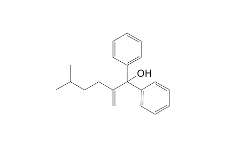 5-Methyl-2-methylene-1,1-diphenylhexan-1-ol