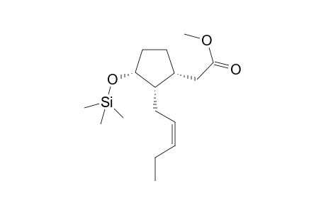 Methyl 2-[(1R,2S,3R)-2-[(Z)-pent-2-enyl]-3-trimethylsilyloxy-cyclopentyl]acetate