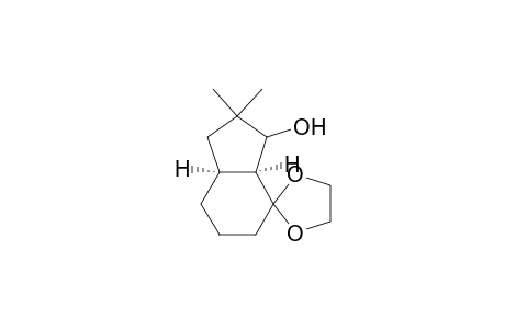 endo-9-hydroxy-8,8-dimethyl-cis-bicyclo[4.3.0]nonan-2-one-ethyleneacetal