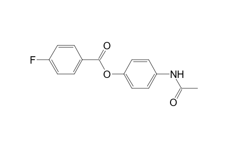 4-(Acetylamino)phenyl 4-fluorobenzoate