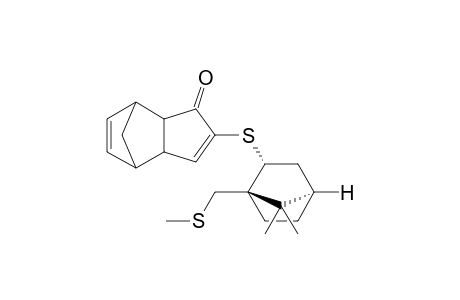 4-[(1S,2R,4R)-7,7-Dimethyl-1-methylsulfanylmethylbicyclo[2.2.1]hept-2-ylsulfanyl]tricyclo[5.2.1.0(2,6)]deca-4,8-dien-3-one