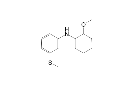 N-(2-methoxycyclohexyl)-3-(methylsulfanyl)aniline