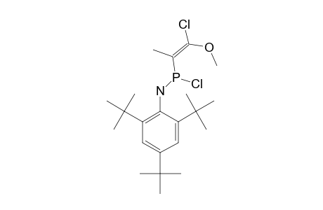 E-1-METHOXY-1-CHLOROPROPEN-2-YLPHOSPHONOUS_ACID_2,4,6-TRI-TERT.-BUTYLANILIDE_CHLORIDE