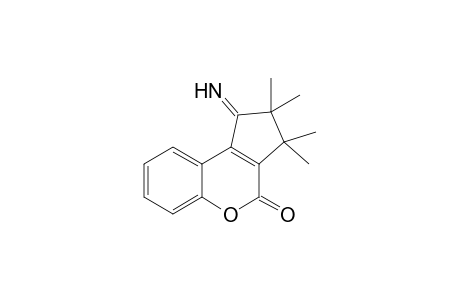 1-azanylidene-2,2,3,3-tetramethyl-cyclopenta[c]chromen-4-one