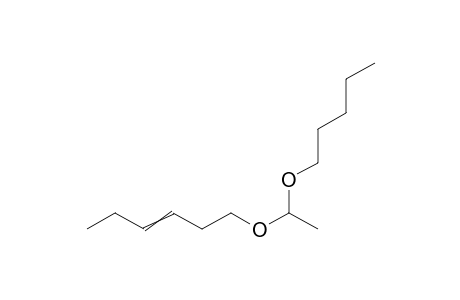 Acetaldehyde cis-3-hexenyl pentyl acetal