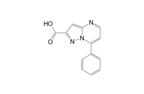 pyrazolo[1,5-a]pyrimidine-2-carboxylic acid, 7-phenyl-